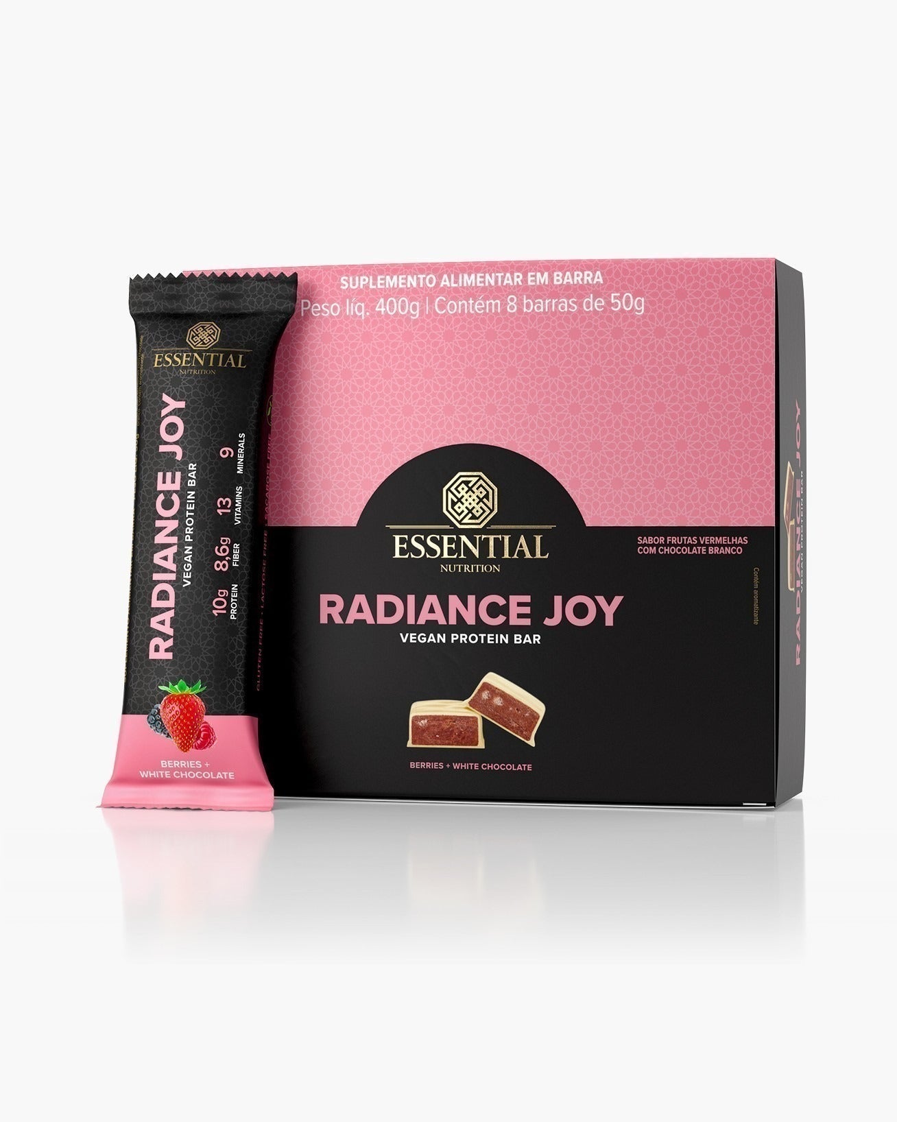 Radiance Joy Berries + White Chocolate Barra 50g