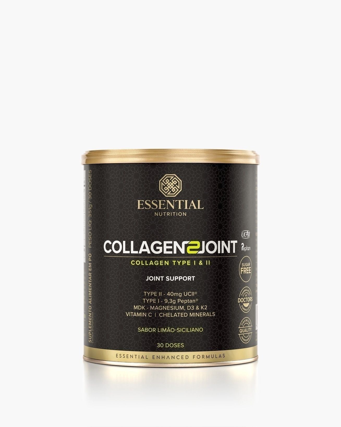 Collagen 2 Joint Limão-siciliano Lata 351g | 30 doses